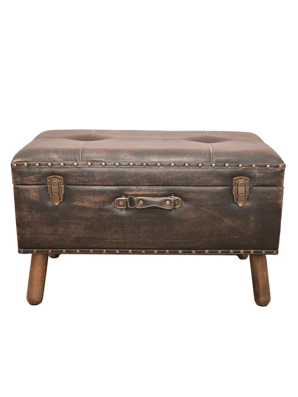 Пуфик для прихожей с ящиком 39*70 см