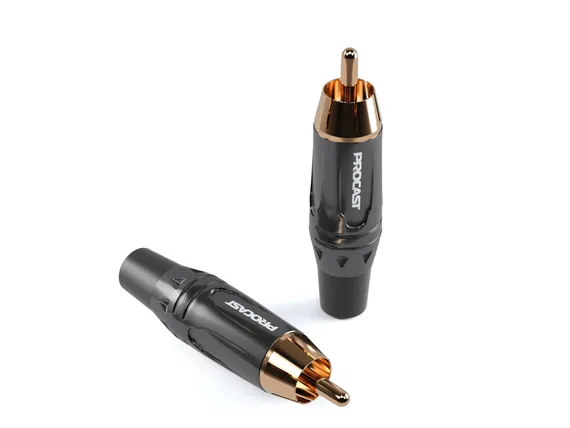 PROCAST cable RCA6/F/Black - Разъем RCA (female) для профессиональной и Hi-Fi коммутации