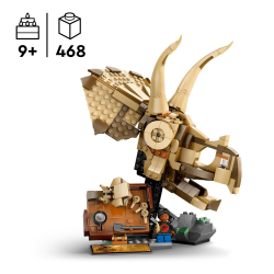 LEGO Jurassic World/ Скелеты динозавров: череп трицератопса/ 76969