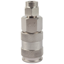 HRS-20SPA Harrison Пневматическое быстроразъёмное соединение с обжимным креплением PU шланга Ø 5х8 м