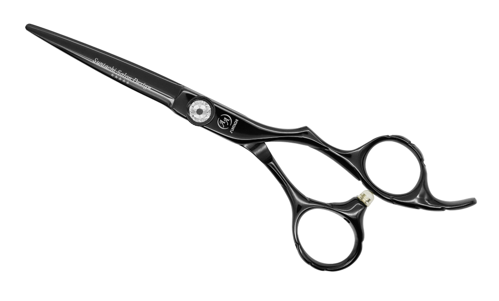 Suntachi Salon Design парикмахерские прямые ножницы ZG-C-55 Black 5+ класс ✅ Оригинал