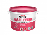 Шпатлевка UNIS FASAD FINISH цементная супербелая финишная  5 кг