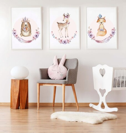 Интерьерная картина в технике цифровой печати. АРТ 035 Детская комната