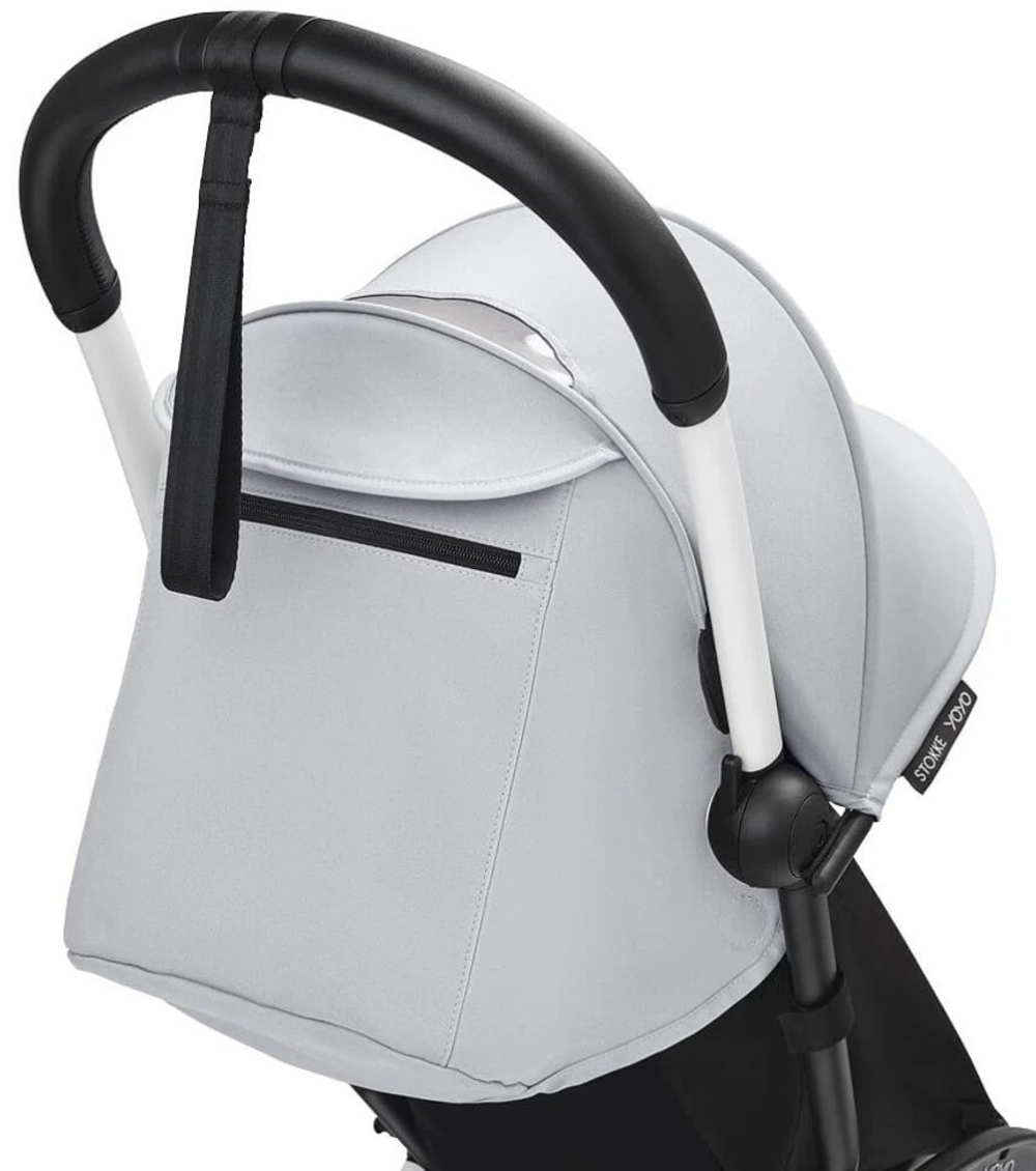 Коляска Stokke YOYO3 Newborn Pack рама белая White 2 в 1 Stone