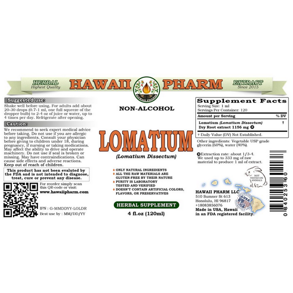 Hawaii Pharm - Lomatium 120 ml