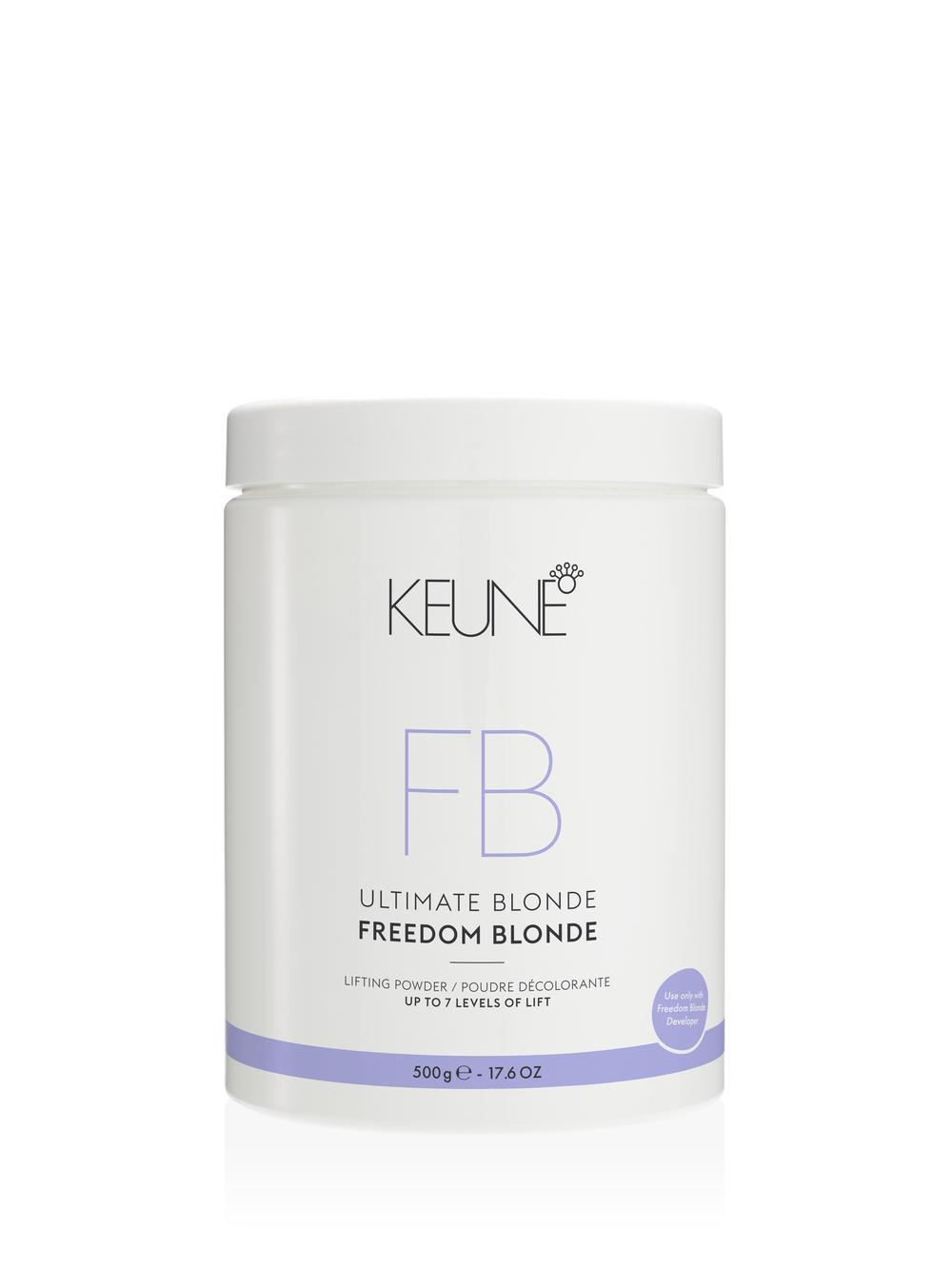 Пудра осветляющая KEUNE UB Freedom Blonde в банке - 500 г.