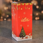 Сувенир новогодний с подсветкой "Волшебная красавица" 17см, золото, работает от батареек LR44*3