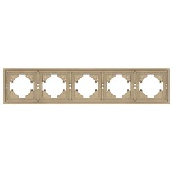 Рамка пластиковая FRM-TENDO-SFPL-5-GD (Arlight, -) 054658