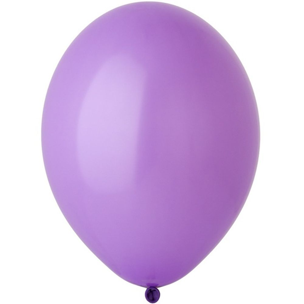 Воздушные шары Belbal, пастель 009 сиреневый, 50 шт. размер 14&quot; #1102-0008