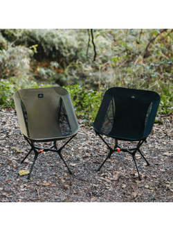 Кресло туристическое Naturehike Yamami YL01 складное, 55х54х73,5 см, до 180 кг, черное