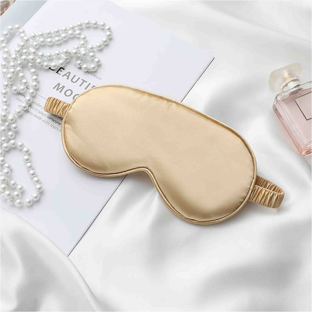Маска для сна (золотая)
