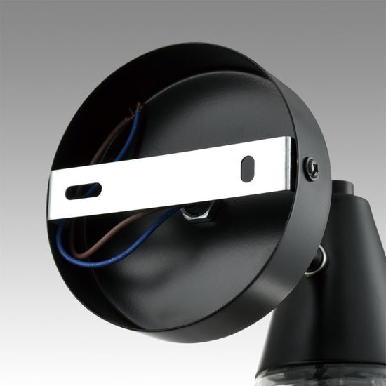 6595/1W MODERNI LN25 183 черный/прозрачный, металл/стекло Бра E27 1*60W 220V CORNE