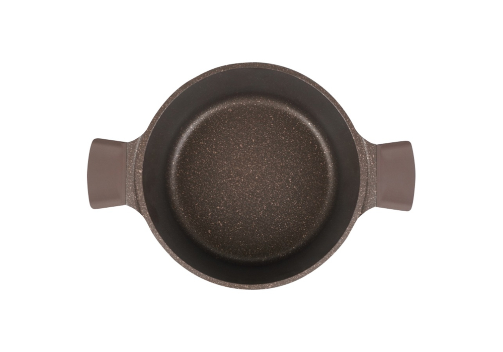 Кастрюля KUKMARA АП Stella (mokko) 3,2л со стеклянной крышкой. арт. ксм32а