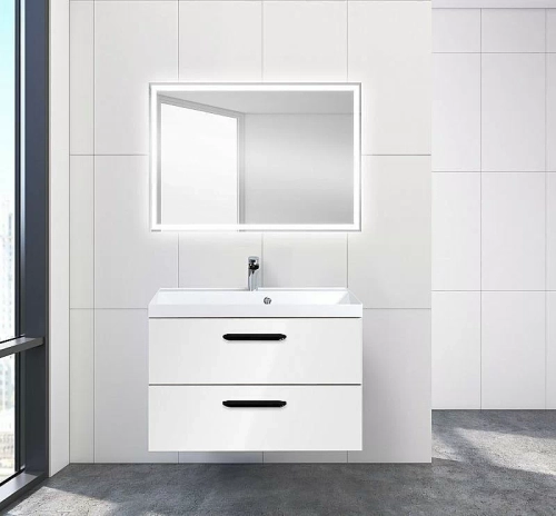 Тумба с раковиной BelBagno Aurora 80