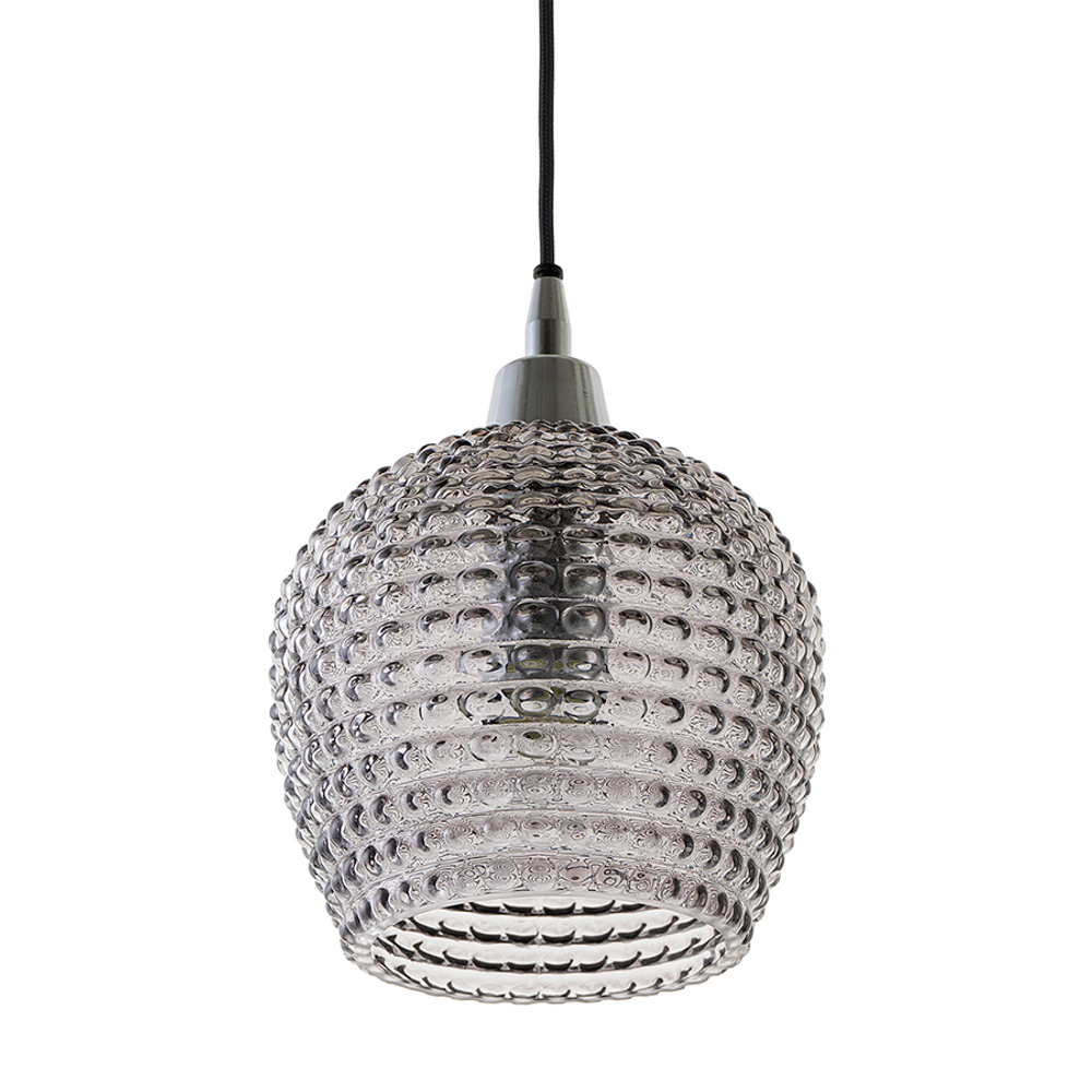 Светильник подвесной aurora, D18 см, серый