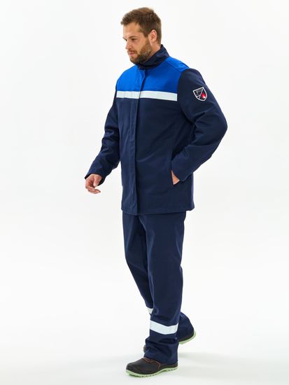 Костюм сварщика "Велд-СОП" брюки (т.синий/василек)