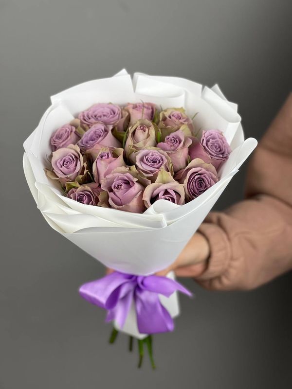 Букет роз Саманта Бридал 40 см (в упаковке)