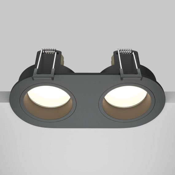 Встраиваемый светильник Maytoni Technical DL126-02-GU10-B