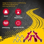 Комплект для автомобиля Ford Mustang 4th 94-04 Adj. Height + Control Arm Racing Coilovers Kits lowering kit