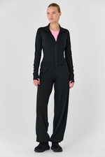 Брюки широкие с манжетами с карманами