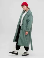 Плащ Утепленный FOS Женский Зеленый
