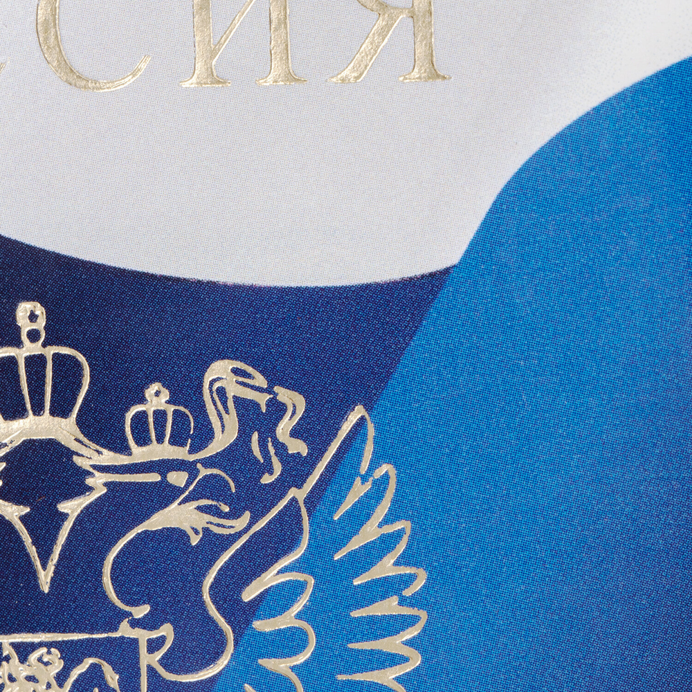Обложка для паспорта ПВХ триколор STAFF (10 штук в упаковке)