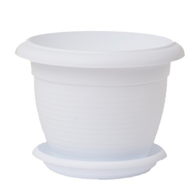 ГОРШОК Терра + поддон 9,3 л., белый