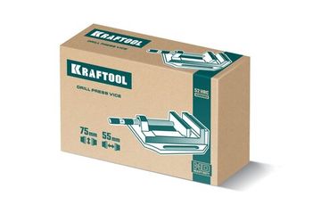 KRAFTOOL DPV-75, 75 мм, станочные сверлильные тиски (32722-75)