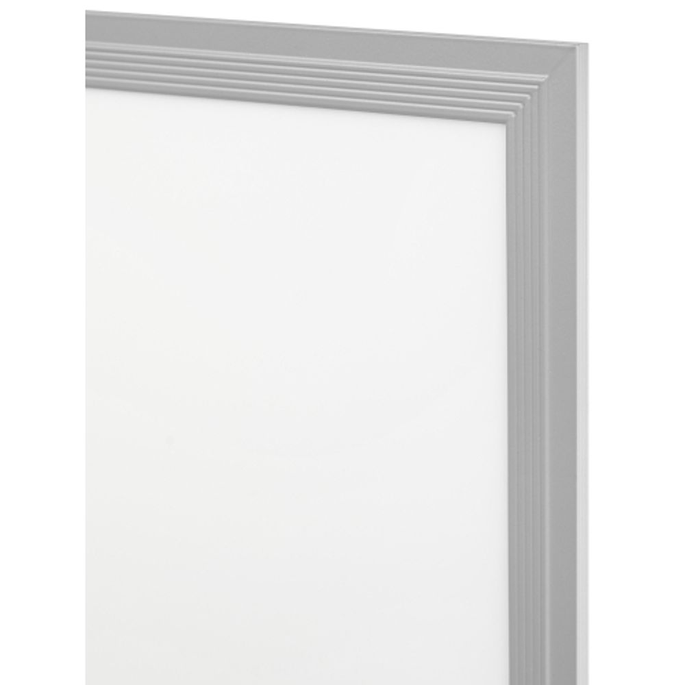 Светодиодная панель ЭРА SPL-510-S-40K-040 40Вт 4000K 595х595х8 серебро без драйвера с ушками ультратонкая | Панели с внешним драйвером