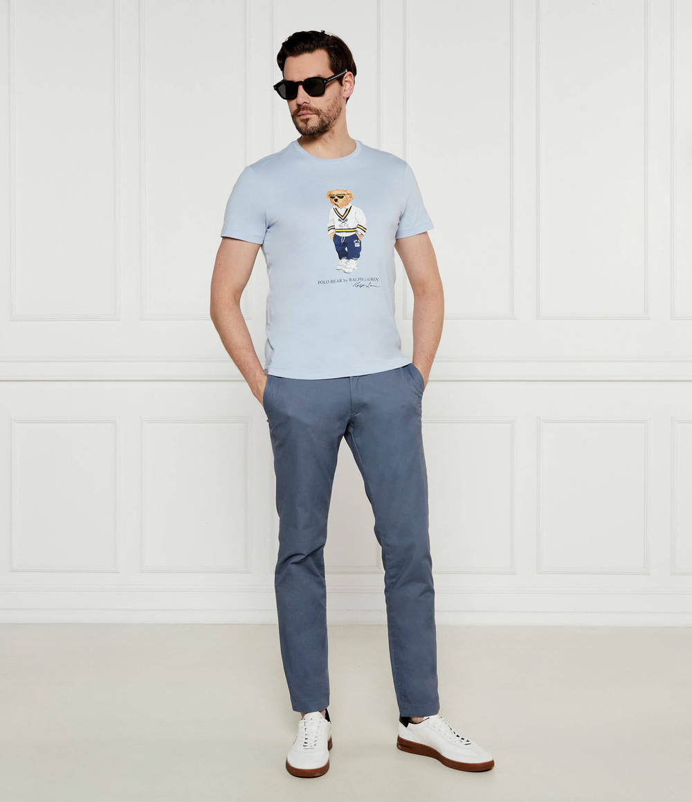 Футболка POLO RALPH LAUREN - голубой(710973137)