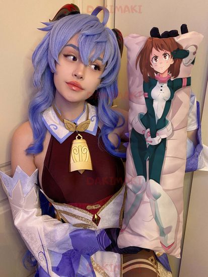 Мини дакимакура Очако Урарака из Моя геройская академия арт. M0161, 60х20 см