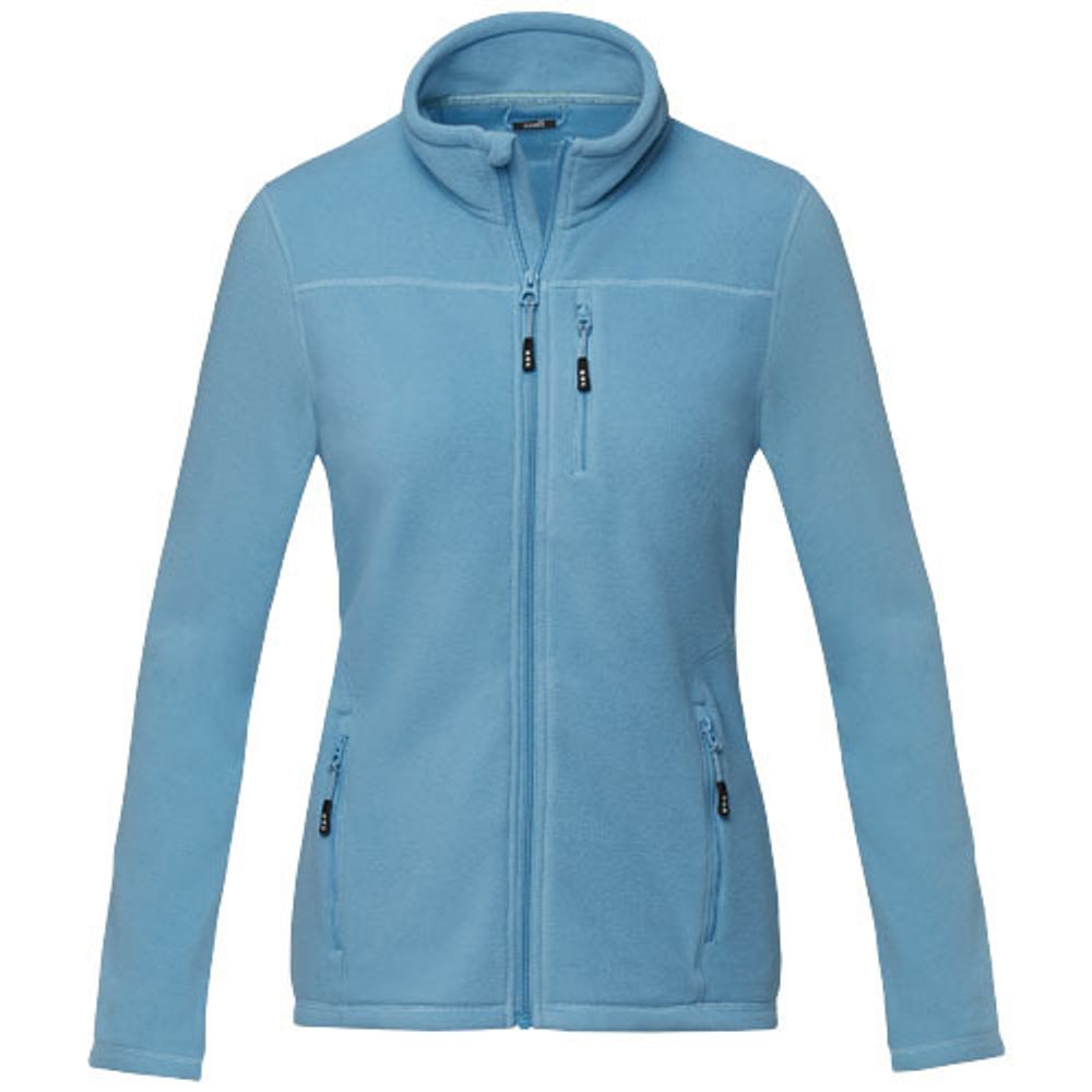 Женская флисовая куртка Amber на молнии из переработанных материалов по стандарту GRS