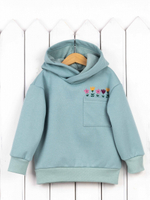 Худи утепленое для девочки