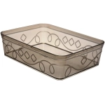 Контейнер для хранения «Пинто», цвет серый, 30*22*8см