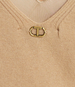 Платье 2в1 TWINSET - коричневый(232TP3210)