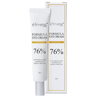 Крем для век с муцином улитки Formula Eye Cream Gold Snail  Esthetic House