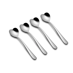 Alessi - Набор из 4 кофейных и чайных ложек Big Love, 14 см. / артикул   AMMI08/7  / GTIN 8003299429066