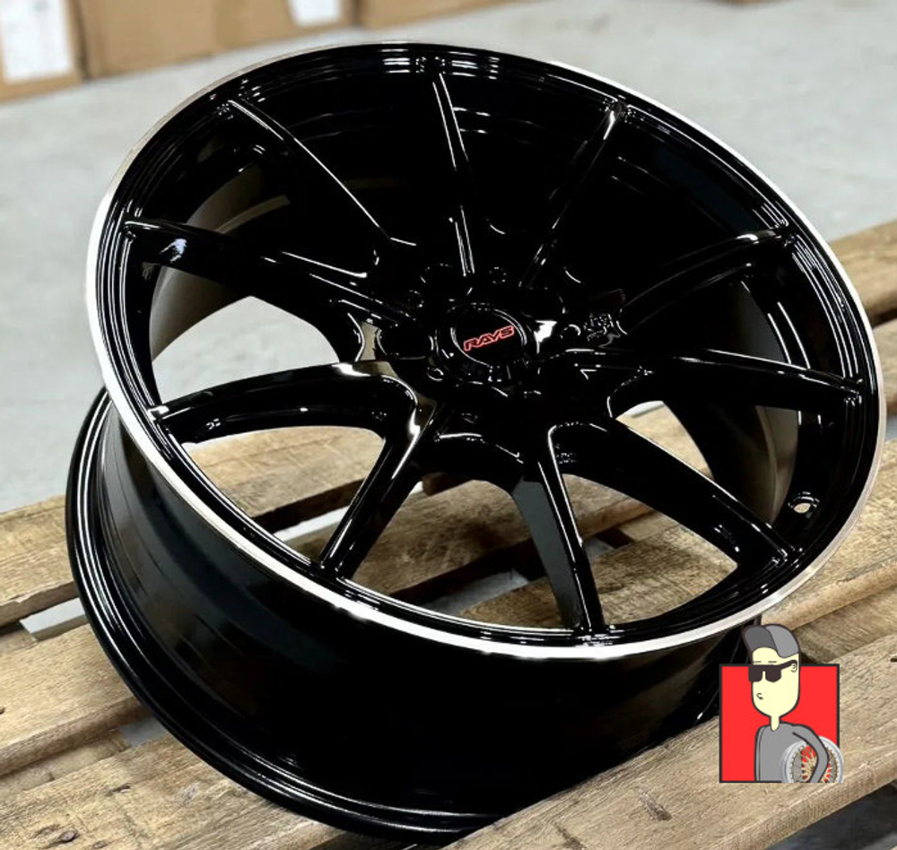 Комплект дисков Rays G25 17x7.5 et35 5x100