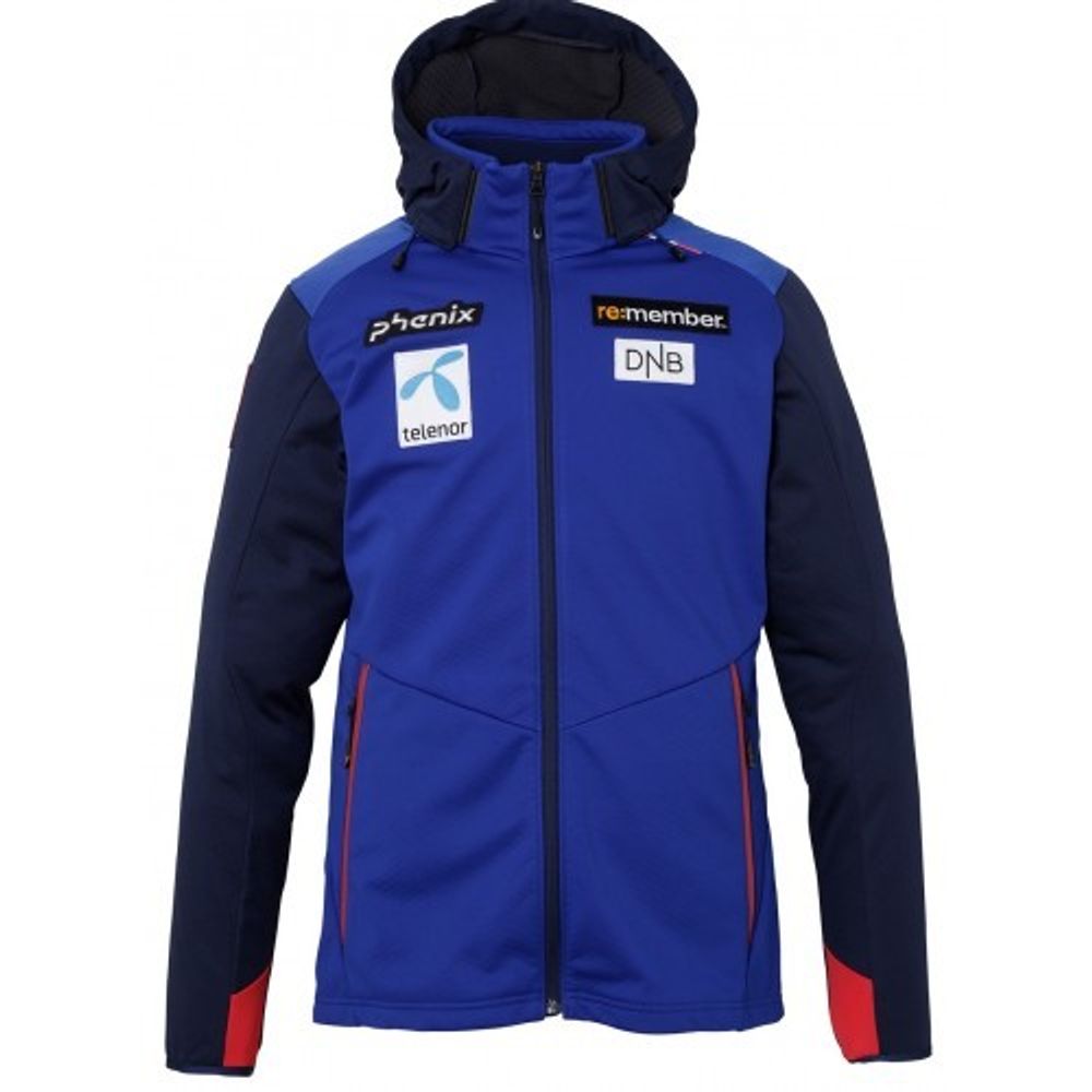 PHENIX  куртка горнолыжная софтшелл ( виндстоппер) TEAM NOR EFA72KT01 Norway Alpine Team Soft Shell Jacket