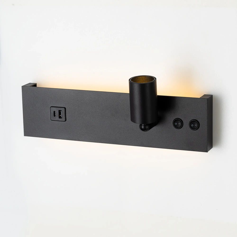 Citilux Декарт CL704461 LED USB Светильник с выключателем Чёрный