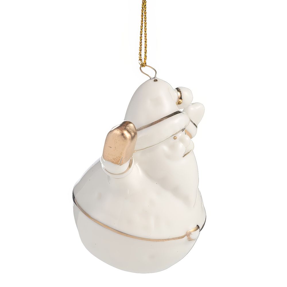 ПОДВЕСКА НА ЁЛКУ "ДЕД МОРОЗ" 4,5*2,5*7 СМ