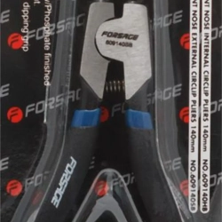 Съемник наружных стопорных колец изогнутый 90°,(L-140мм) Forsage F-609140SB