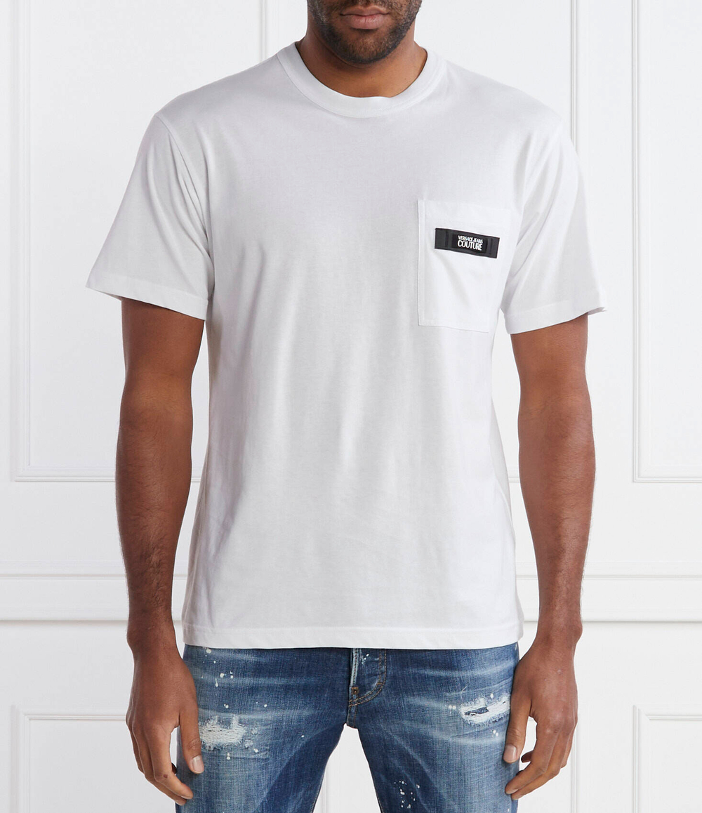 Футболка Versace Jeans Couture - белый(76GAHE05CJ00E)