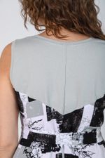 Сарафан Сага-2 Виотекс СЕРО-ЗЕЛЁНЫЙ