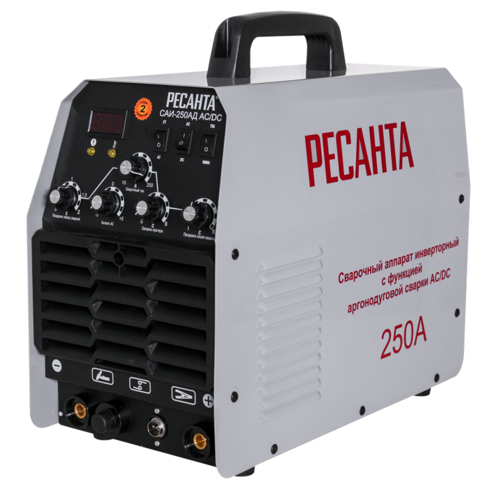 Сварочный аппарат инверторный Ресанта САИ-250 АД (AC/DC)