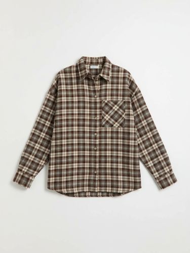 Фланелевая рубашка boyfriend в клетку