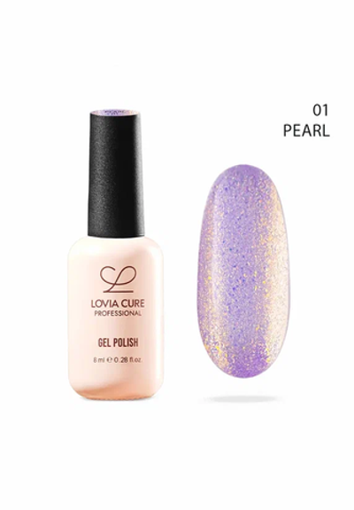 Lovia Cure Гель-лак Pearl 01, 8 мл