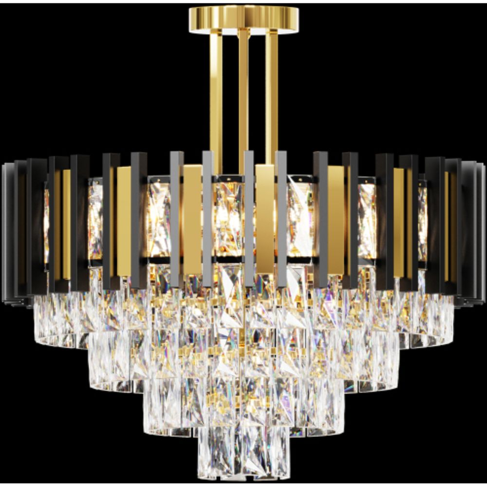 Люстра Rivoli Miranda 1040-308 8 х Е14 40 Вт хрусталь | Хрусталь