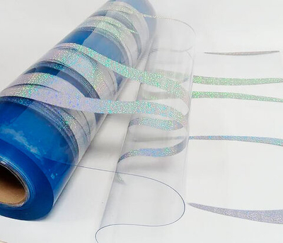 Клеенка Термо 80см*20м прозрачная с рисунком, 1049