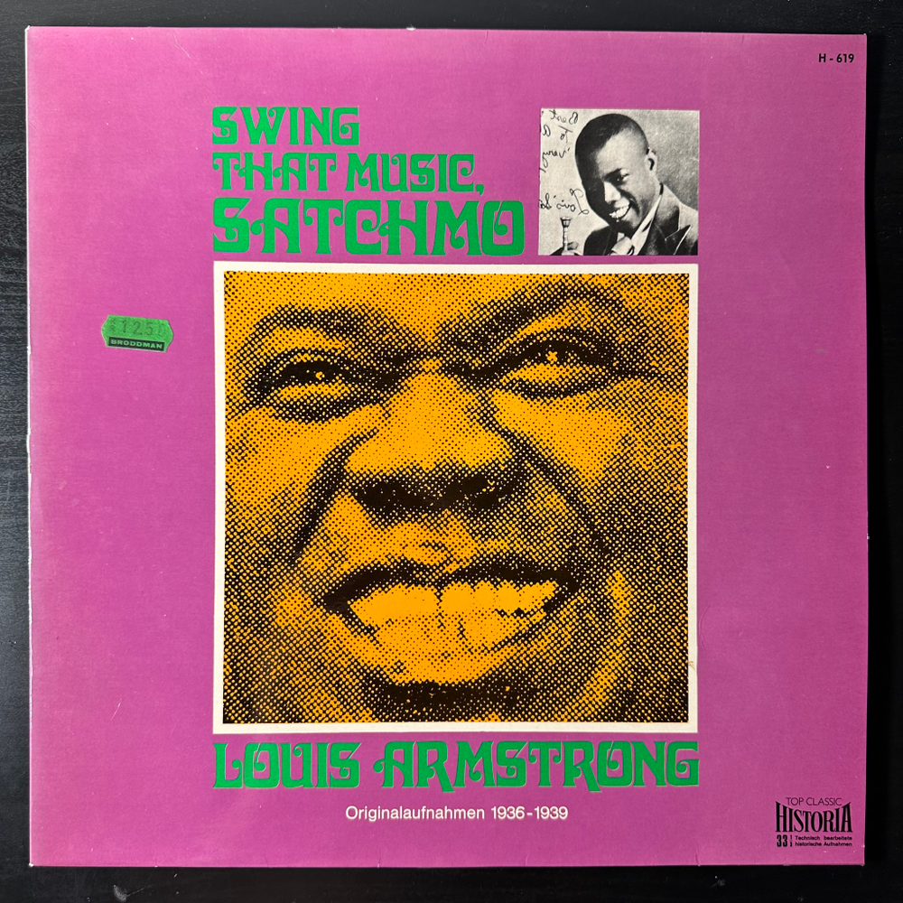 Louis Armstrong - Swing That Music Satchmo (Германия 1970г.)